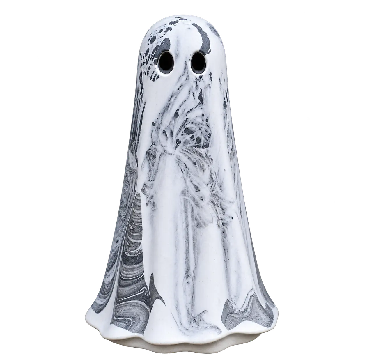 Severance Shadow Haunt, a handmade ghost figurine created with intention for releasing fear